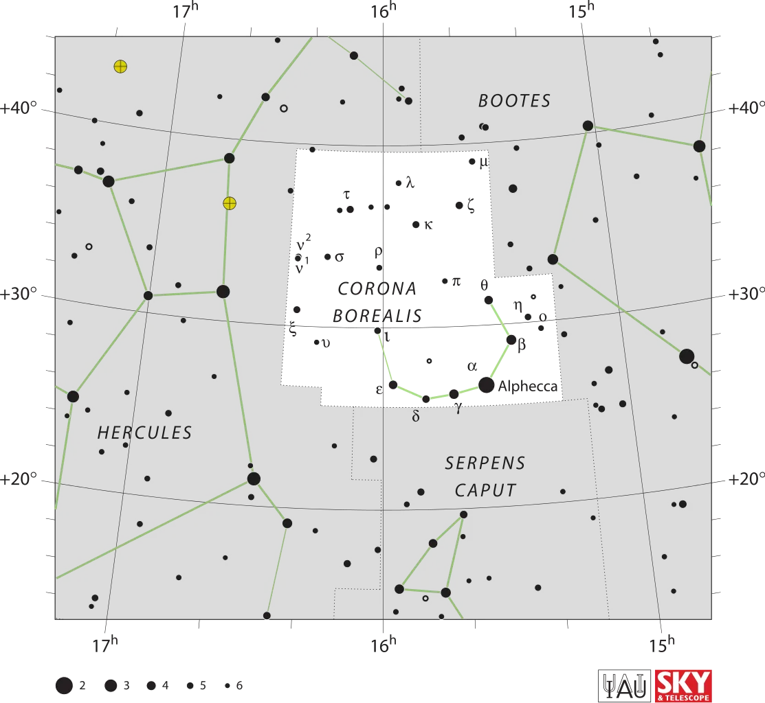 Constellation de la Couronne boréale