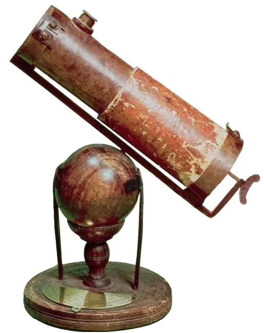Le télescope construit par Isaac NEWTON
